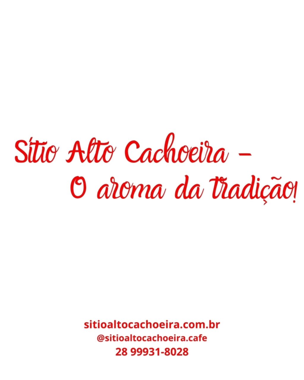 Instagram post from sitioaltocachoeira.cafe. This post is in position 4.